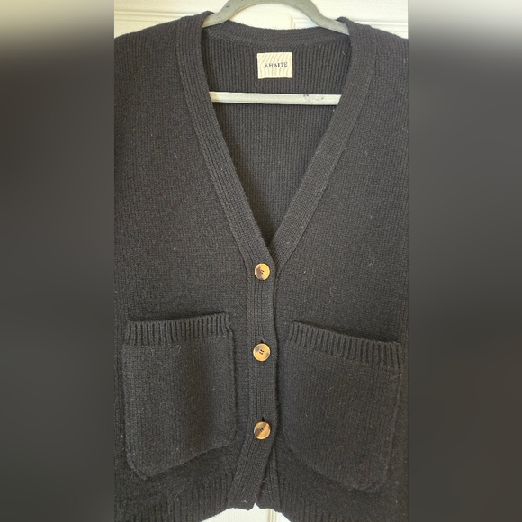 KHAITE Scarlet Cardigan - Black - Picture 8 of 13